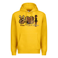 Lemon peace love melanin Premium Hoodie - texasbilliewilder