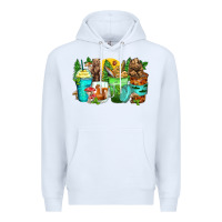 White bear coffee cups Premium Hoodie - Zillion Design Studio