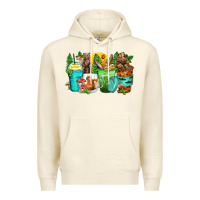 Sandshell bear coffee cups Premium Hoodie - Zillion Design Studio