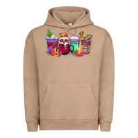 Pigment Burro dia de los muertos coffee cups Urban Hoodie - texasbilliewilder