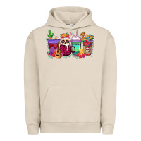 Pigment French Oak dia de los muertos coffee cups Urban Hoodie - texasbilliewilder