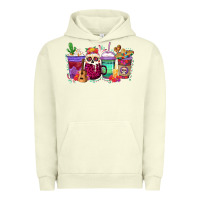 Pigment Pistachio dia de los muertos coffee cups Urban Hoodie - texasbilliewilder