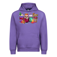 Tulip dia de los muertos coffee cups Urban Hoodie - texasbilliewilder