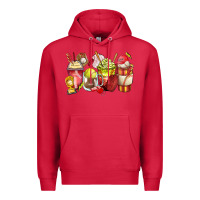 Cardinal baseball and softball coffee cups Premium Hoodie - Zillion Design Studio