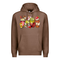 Chestnut baseball and softball coffee cups Premium Hoodie - Zillion Design Studio