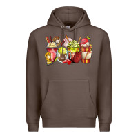 Coffee baseball and softball coffee cups Premium Hoodie - Zillion Design Studio