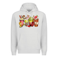 Dove Grey baseball and softball coffee cups Premium Hoodie - Zillion Design Studio
