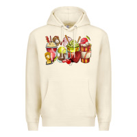 Sandshell baseball and softball coffee cups Premium Hoodie - Zillion Design Studio