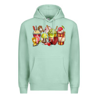 Seafoam baseball and softball coffee cups Premium Hoodie - Zillion Design Studio
