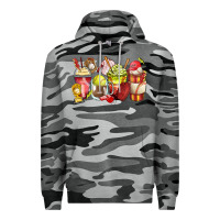 Slate Camo baseball and softball coffee cups Premium Hoodie - Zillion Design Studio