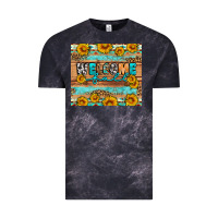 Cloud Black Welcome fall Vintage Tee - Artiststas