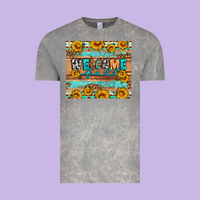 Welcome Fall Vintage Tee Designed By Artiststas