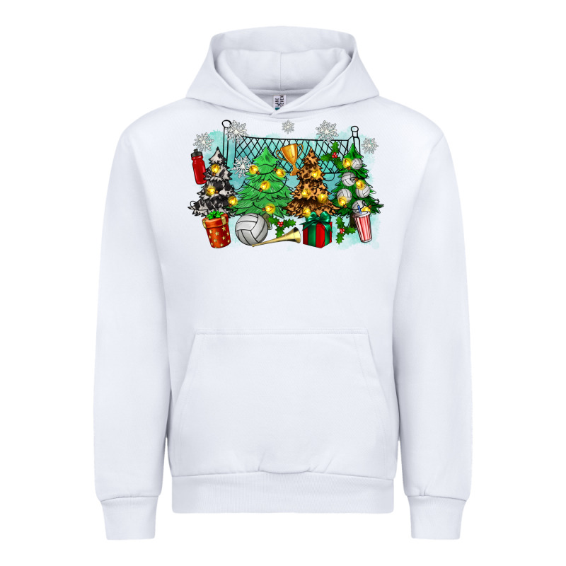 Christmas Trees With Tennis Urban Hoodie by Zillion Design Studio | Teevron