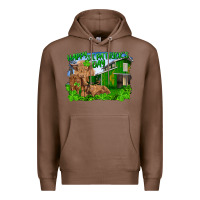 Chestnut Happy st. patrick's day cattle and calfs Premium Hoodie - RanaPortraitStore
