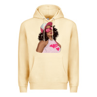 Pina Colada pink sunglasses afro black girl Premium Hoodie - texasbilliewilder