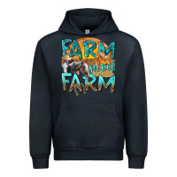 Navy farm sweet farm with horses Urban Hoodie - texasbilliewilder