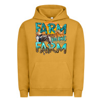 Pigment Peanut Butter farm sweet farm with horses Urban Hoodie - texasbilliewilder