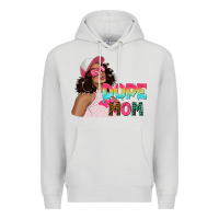 Dove Grey pink sunglasses afro black girl dope mom Premium Hoodie - texasbilliewilder