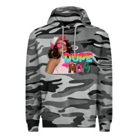 Slate Camo pink sunglasses afro black girl dope mom Premium Hoodie - texasbilliewilder