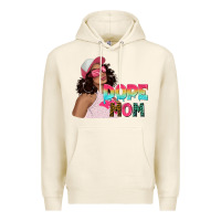 Tofu pink sunglasses afro black girl dope mom Premium Hoodie - texasbilliewilder