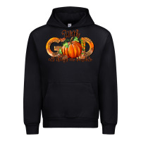 Black With God All Thing Are Possible Urban Hoodie - RanaPortraitStore
