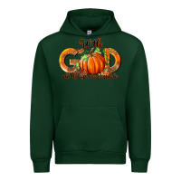 Forest Green With God All Thing Are Possible Urban Hoodie - RanaPortraitStore