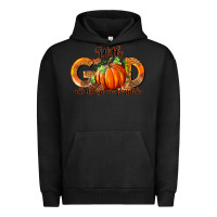 Pigment Black With God All Thing Are Possible Urban Hoodie - RanaPortraitStore