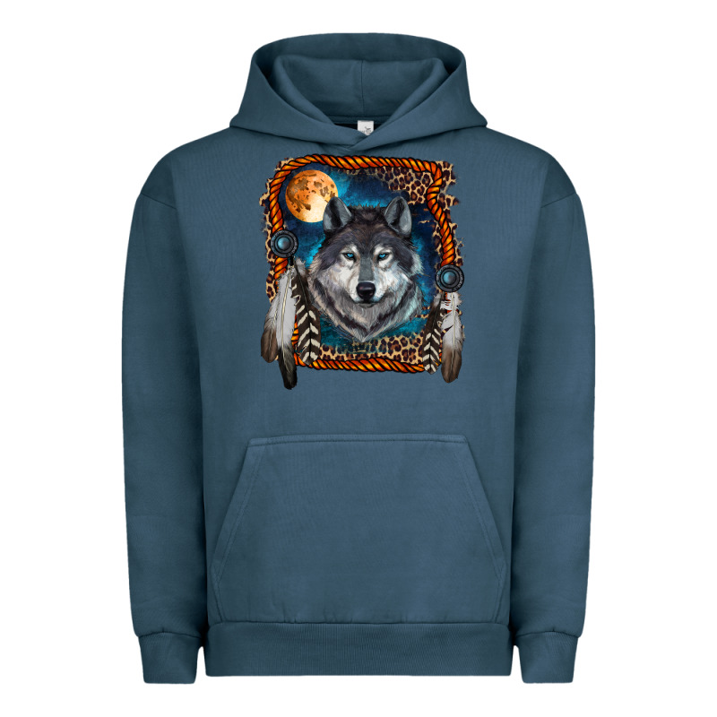 Wolf And Feathers Urban Hoodie by RanaPortraitStore | Teevron