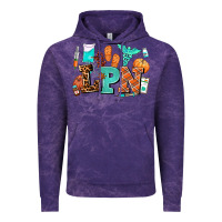 Cloud Purple lpn fall nurse with Vintage Hoodie - AdoDesignShop
