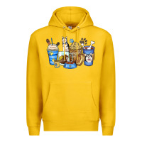 Lemon siberian husky coffee cups Premium Hoodie - Zillion Design Studio