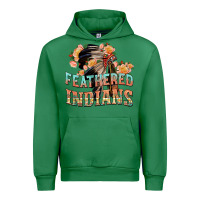 Emerald feathered indians Urban Hoodie - texasbilliewilder