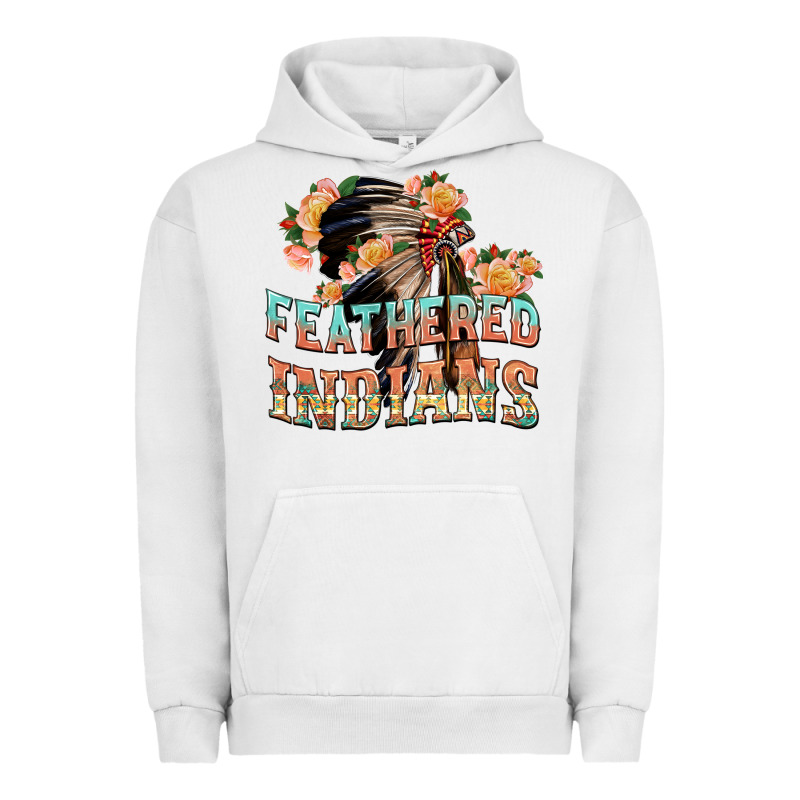 Feathered Indians Urban Hoodie by texasbilliewilder | Teevron