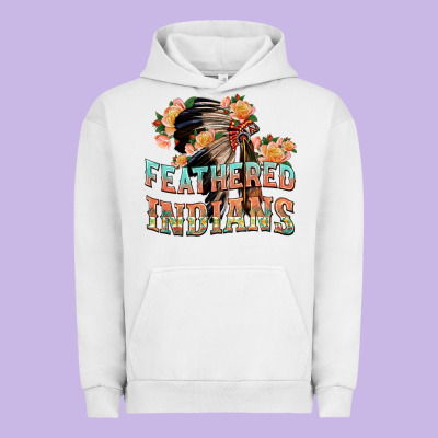 Urban Hoodie feathered indians