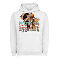 Pigment Lunar Rock feathered indians Urban Hoodie - texasbilliewilder