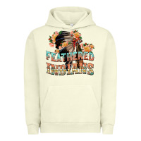 Pigment Pistachio feathered indians Urban Hoodie - texasbilliewilder