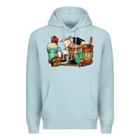 Blue Mist lawyer coffee cups Premium Hoodie - Zillion Design Studio