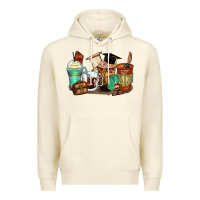Sandshell lawyer coffee cups Premium Hoodie - Zillion Design Studio