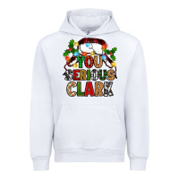 White you serious clark Urban Hoodie - Zillion Design Studio
