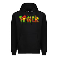 Black power juneteenth Premium Hoodie - texasbilliewilder