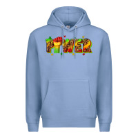 Colony Blue power juneteenth Premium Hoodie - texasbilliewilder