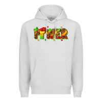 Dove Grey power juneteenth Premium Hoodie - texasbilliewilder