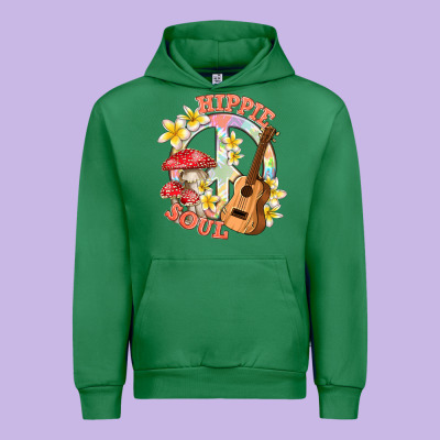 Urban Hoodie hippie soul with peace