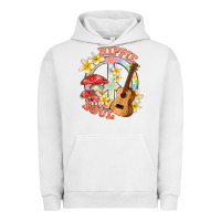 Pigment Lunar Rock hippie soul with peace Urban Hoodie - texasbilliewilder