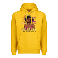 Lemon queen afro woman Premium Hoodie - texasbilliewilder