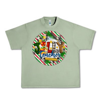 Oil Green Christmas Jolly Teacher Urban Heavy Tee - Artiststas