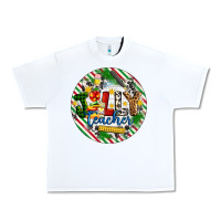 White Christmas Jolly Teacher Urban Heavy Tee - Artiststas