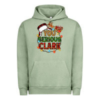 Pigment Oil Green you serious clark Urban Hoodie - Zillion Design Studio