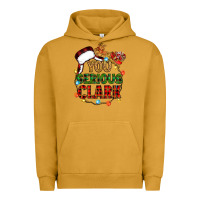 Pigment Peanut Butter you serious clark Urban Hoodie - Zillion Design Studio
