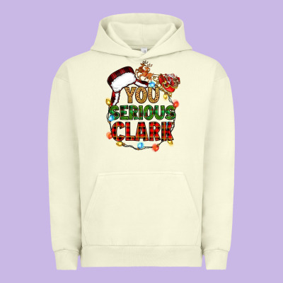 You Serious Clark Urban Hoodie Designed By Zillion Design Studio