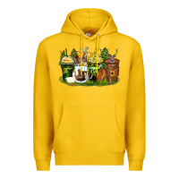 Lemon hunter coffee cups Premium Hoodie - Zillion Design Studio